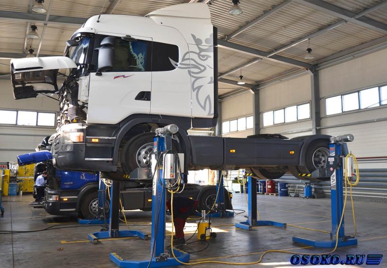 СТО грузовых автомобилей