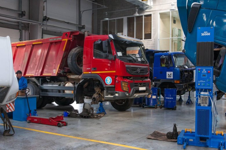 Оборудование для грузового автосервиса