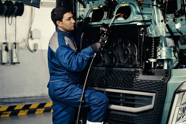 Техобслуживании грузовик