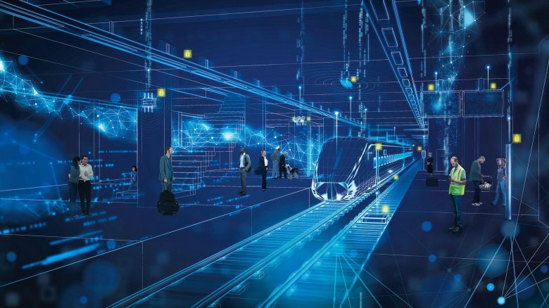 Технологичный фон