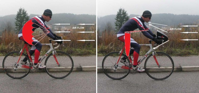 Лежак на МТБ велосипед