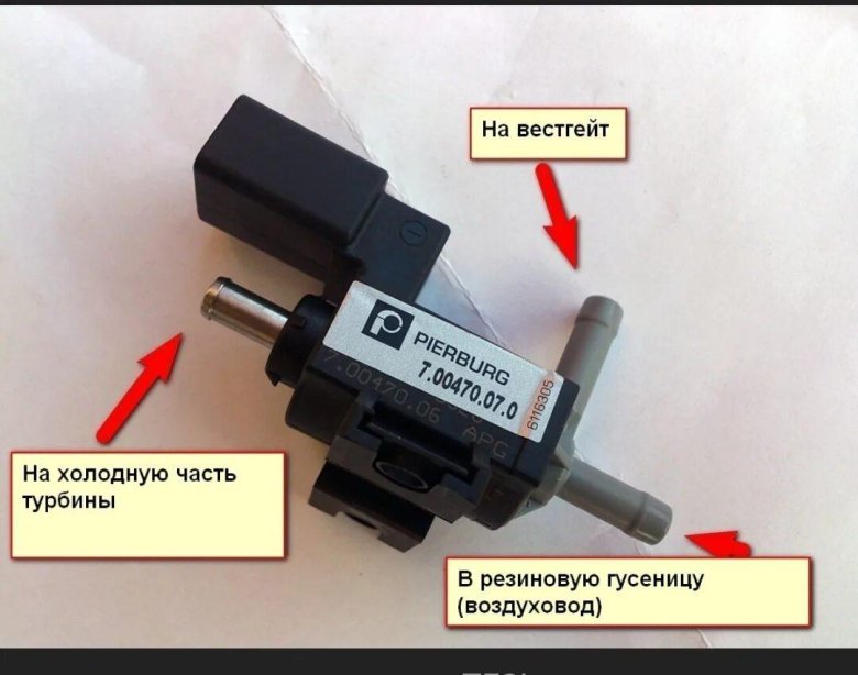 Клапан n75 PIERBURG 7.01771.02