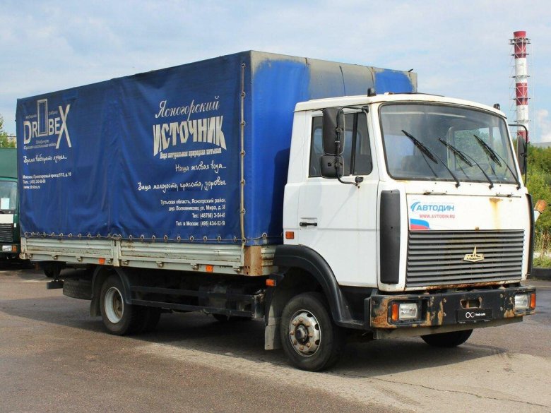 Маз 4370 тентованный