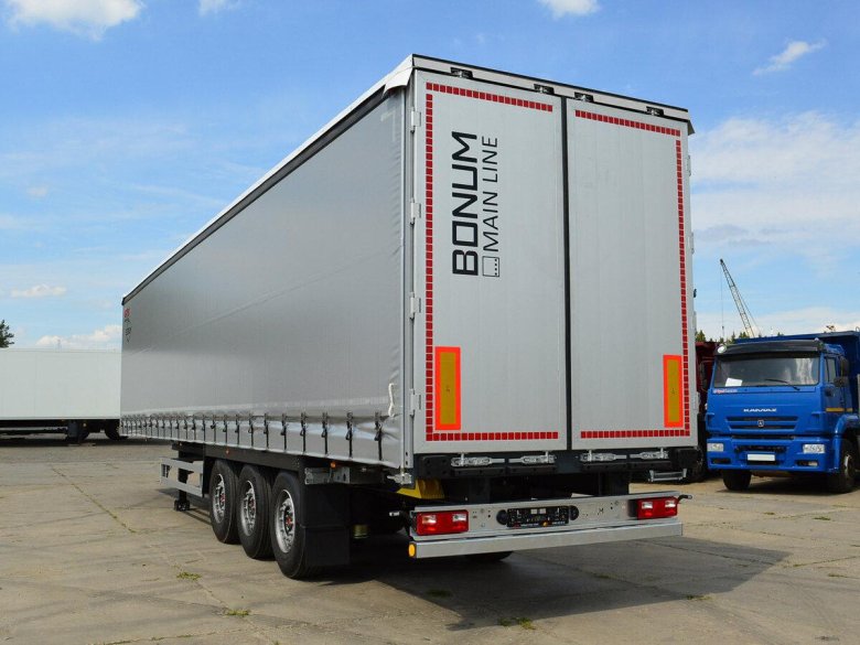 Полуприцеп Бонум шторный
