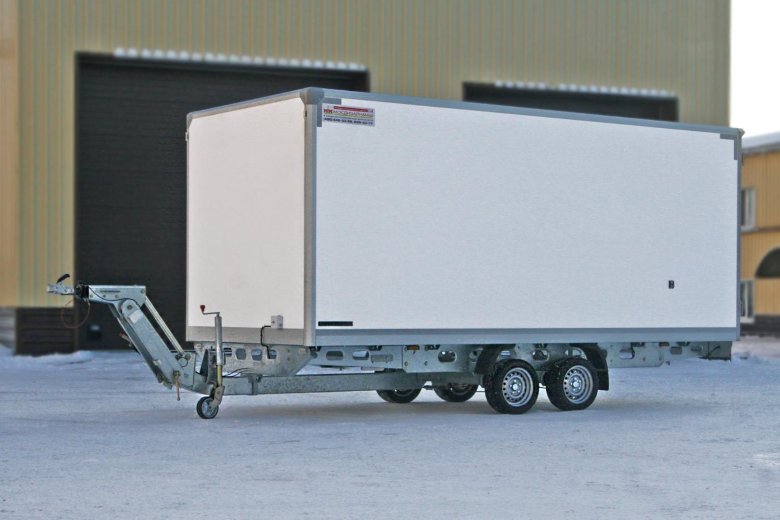 Прицеп изотерм двухосный