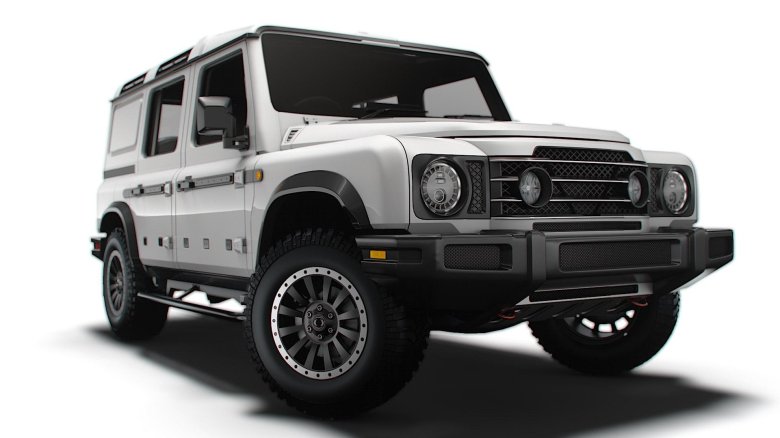 3д модель внедорожника