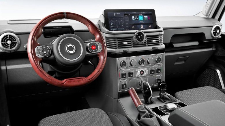 Ленд Ровер Дефендер 2022 салон