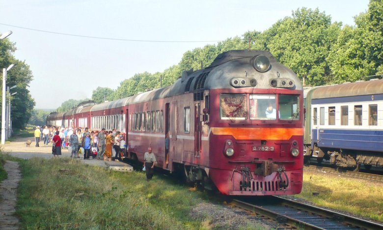 Дизель-поезд д1 в Эстонии