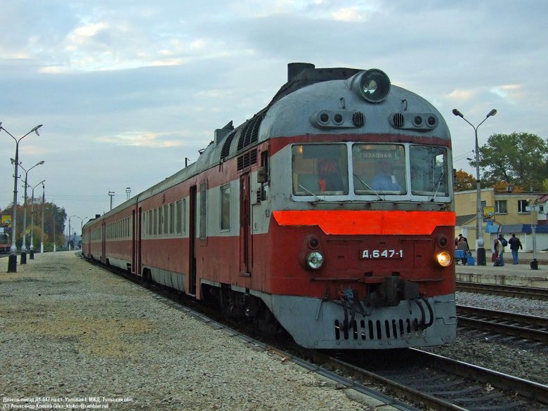 Дизель-поезд д1 в Эстонии