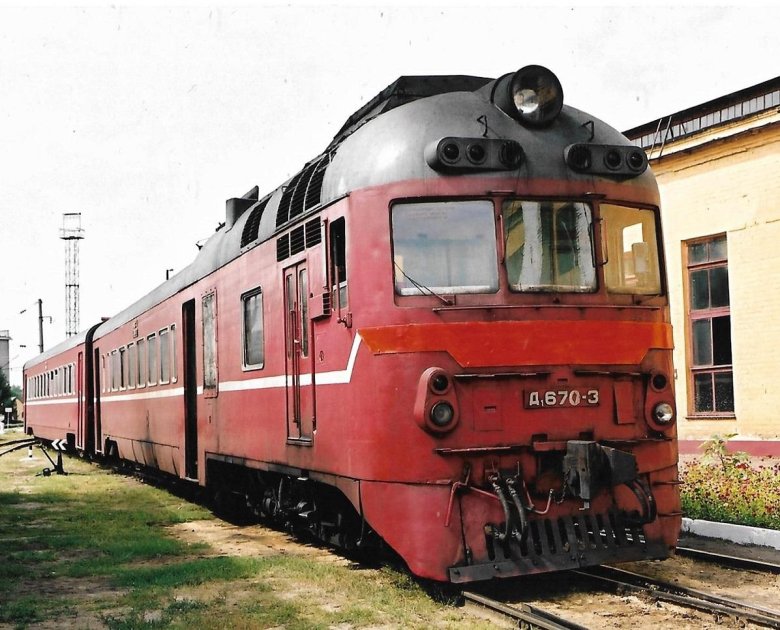 Дизель-поезд д1 в Эстонии