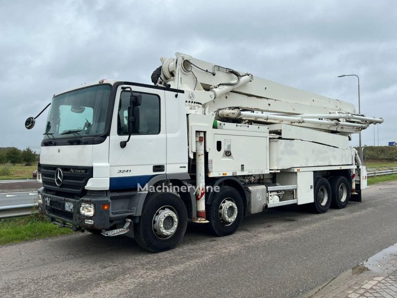 Автобетононасос мерседес бенц 37м стрела