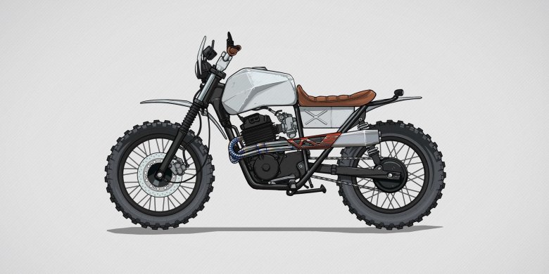 Honda cl400 Scrambler