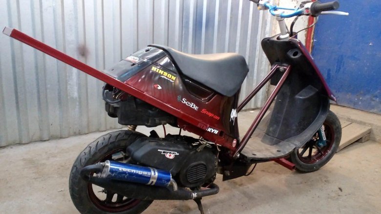 Мопед как стороной