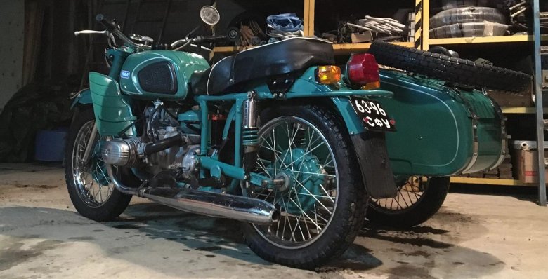 Мотоцикл урал м 67 36