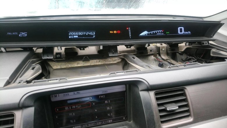 Stepwgn rg2 приборная панель