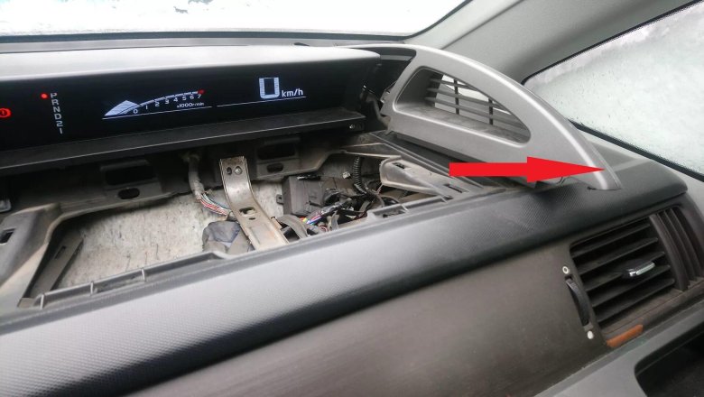 Honda Stepwgn Rp приборная панель