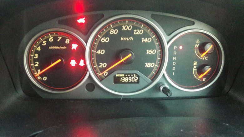 Приборная панель Хонда стрим 2001