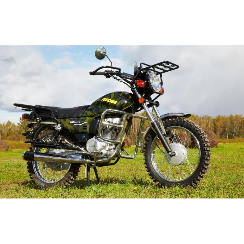 Мотоцикл десна 200