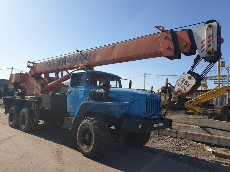 Урал 2008 кран