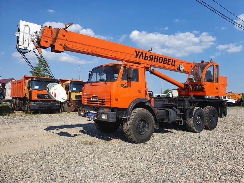 Автокран Ульяновец МКТ 25.7