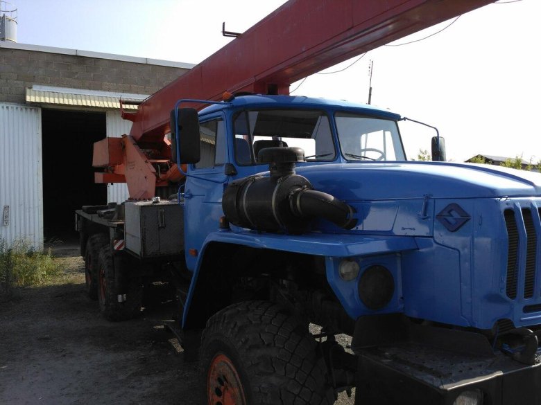 Урал вездеход автокран