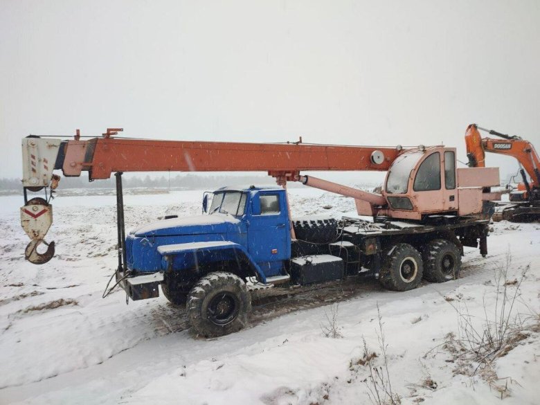 Клинцы автокран 25т урал