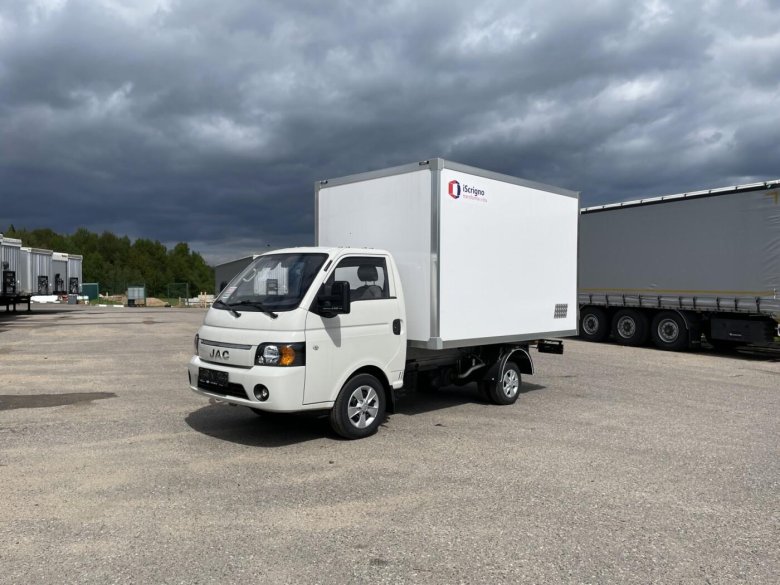 Jac n90 изотермический фургон