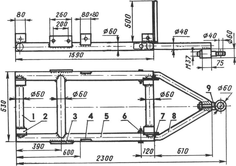 Квадроцикл своими руками 4 х чертежи