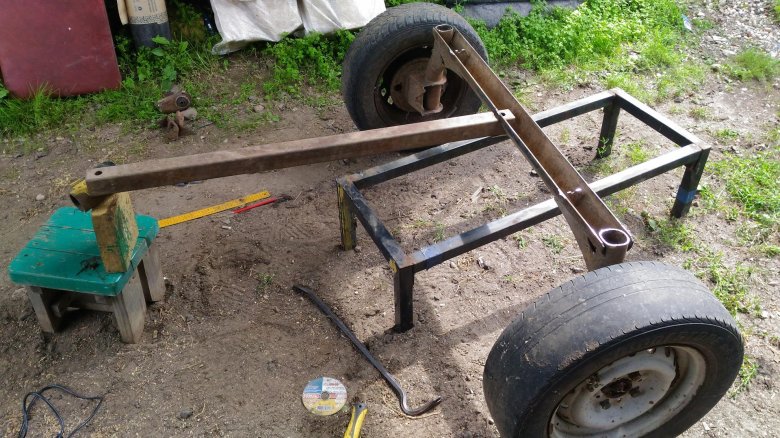 Адаптер из балки ВАЗ 2109