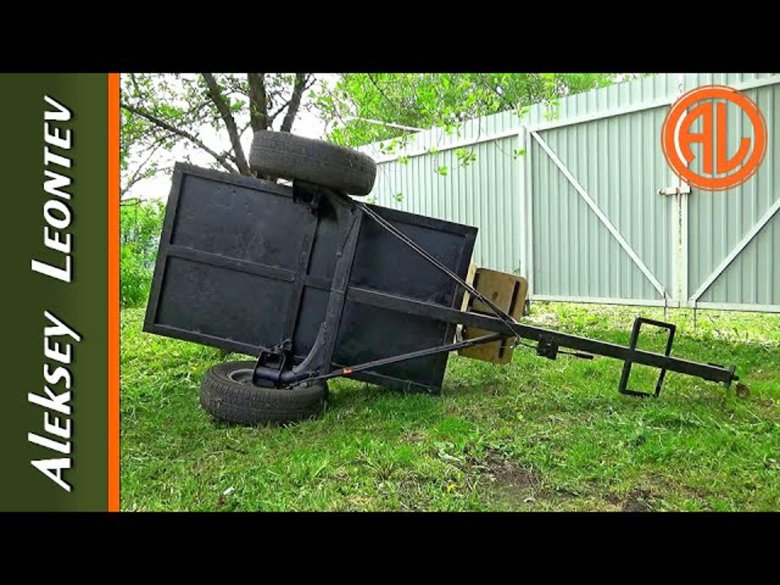 Габариты прицепа на мотоблок Нева