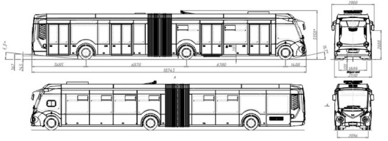 Автобус маз 203 габариты