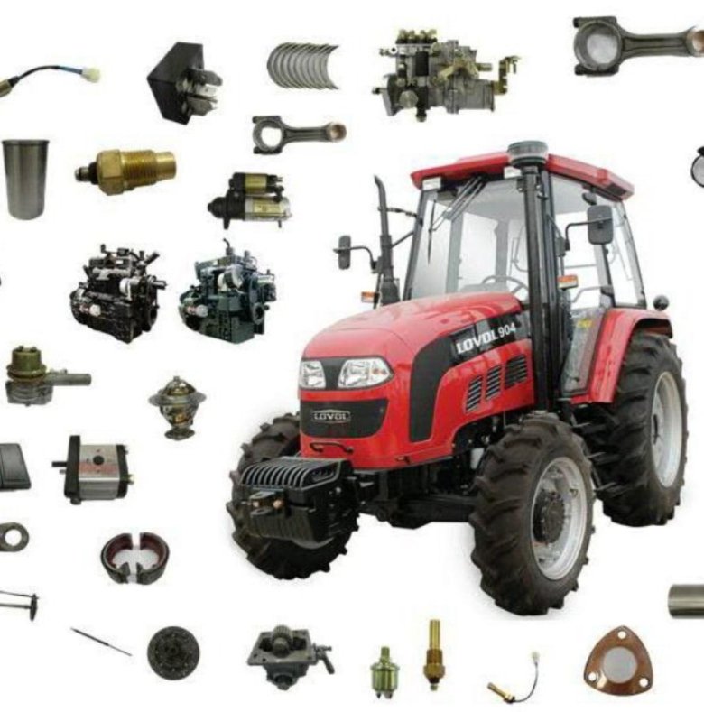 Детали трактора