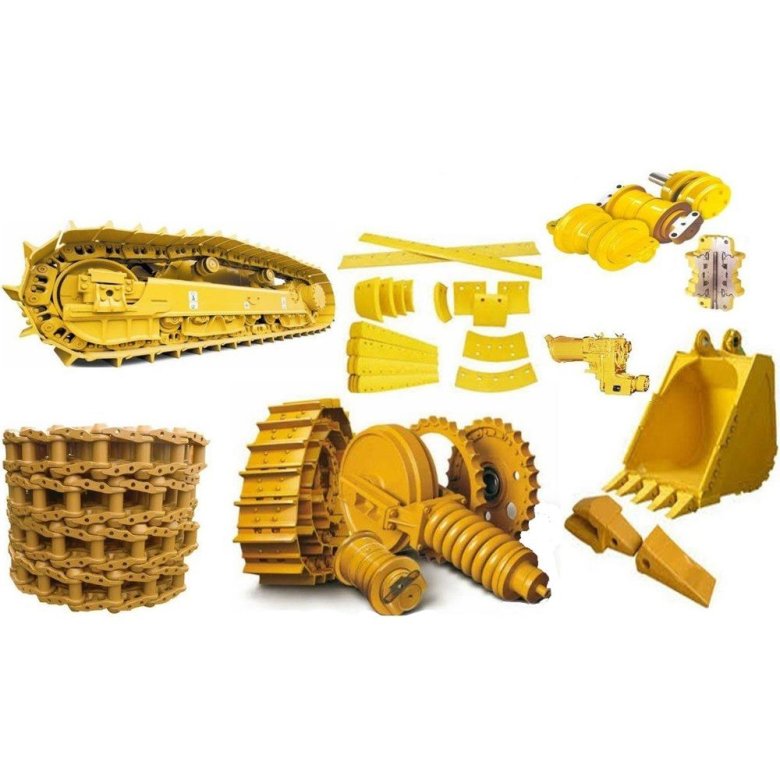 Ходовая часть бульдозера Катерпиллер