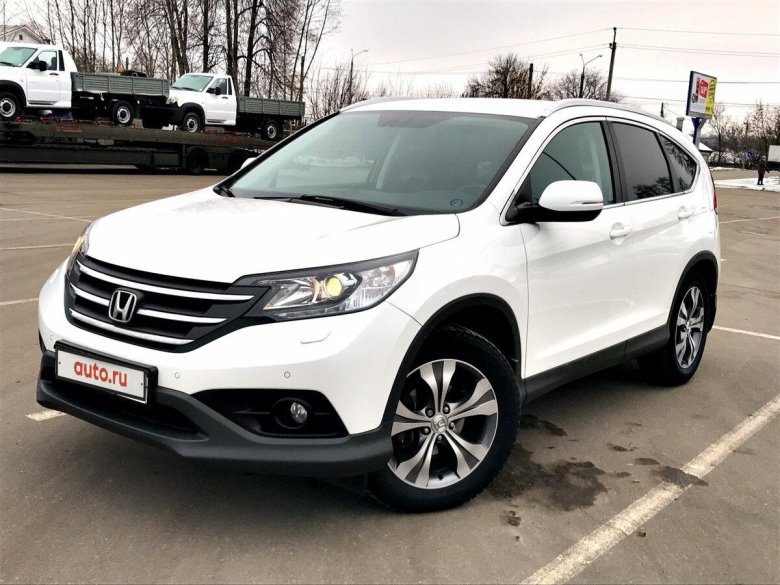 Honda CRV белая 2013