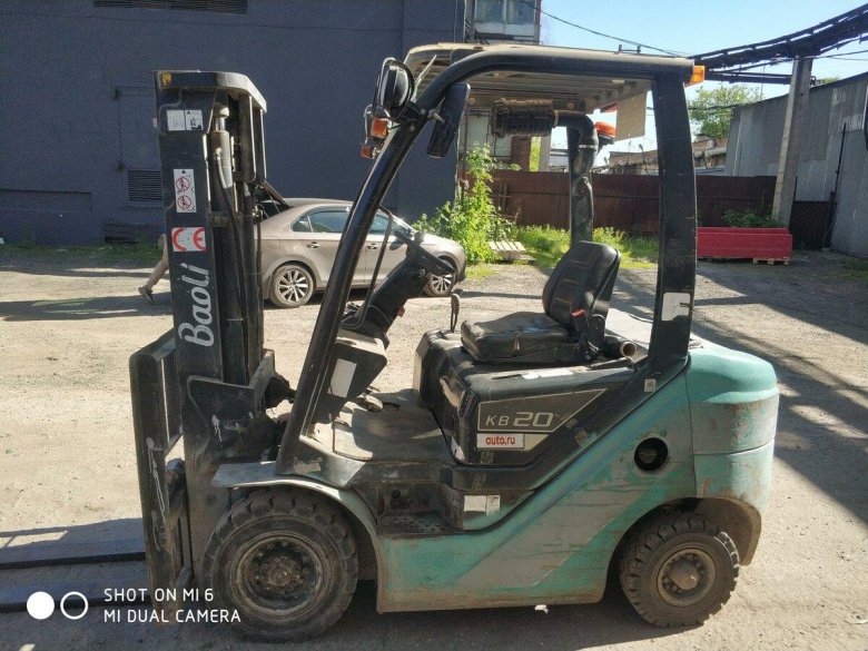 Погрузчик вилочный митсубиси fg15