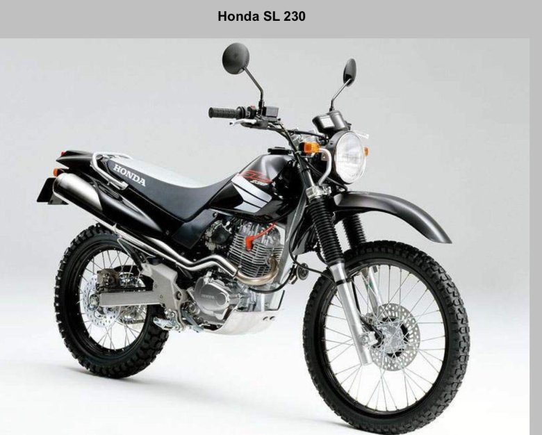 Honda SL 230