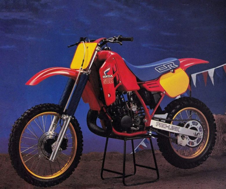 Кроссовый мотоцикл honda