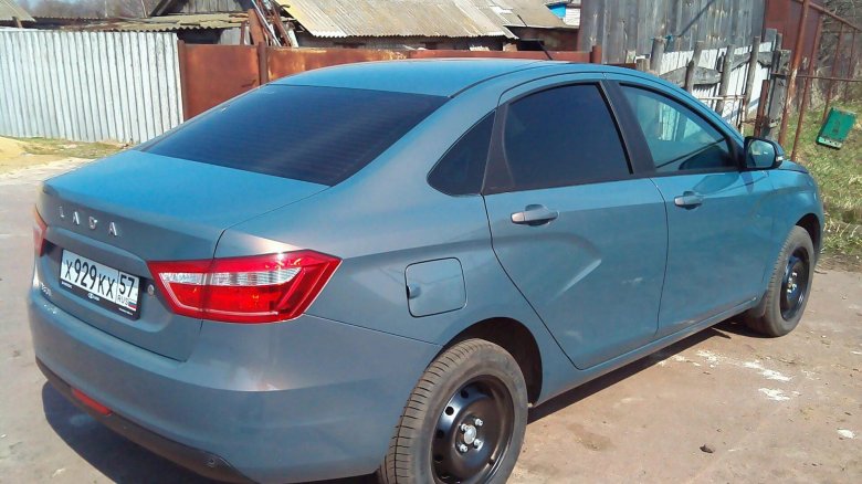 Лада Веста цвет 496 Фантом