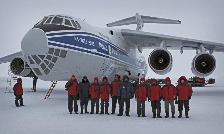 Ил76 90вд антарктида станция прогресс