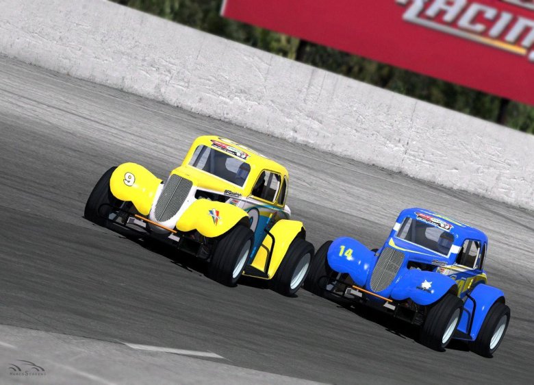 Гоночная машина одноместная