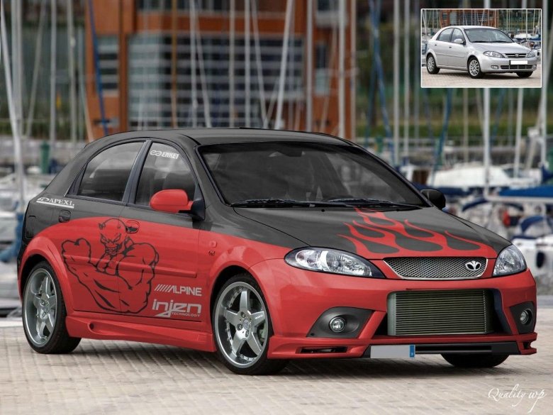 Chevrolet lacetti хэтчбек tuning