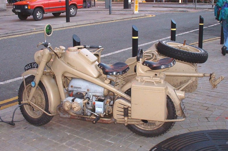 Цундап мотоцикл вермахта