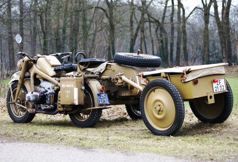 Цундап мотоцикл вермахта