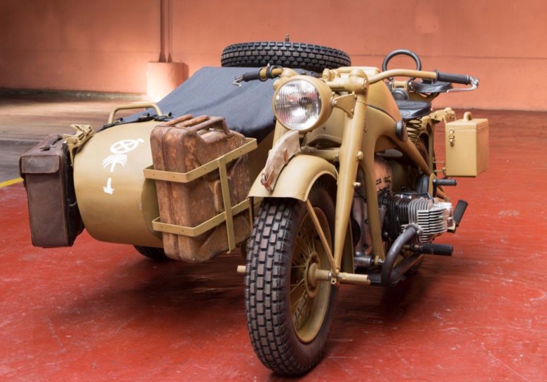 Немецкий мотоцикл цундапп кс 750