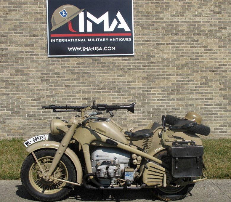 BMW r75 и Zundapp ks750