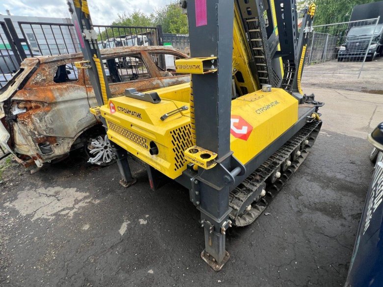 Машина сваебойная стройматик сгк-300