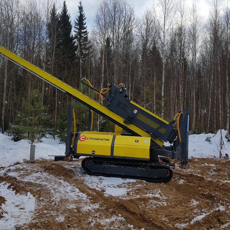 Машина сваебойная стройматик сгк-300