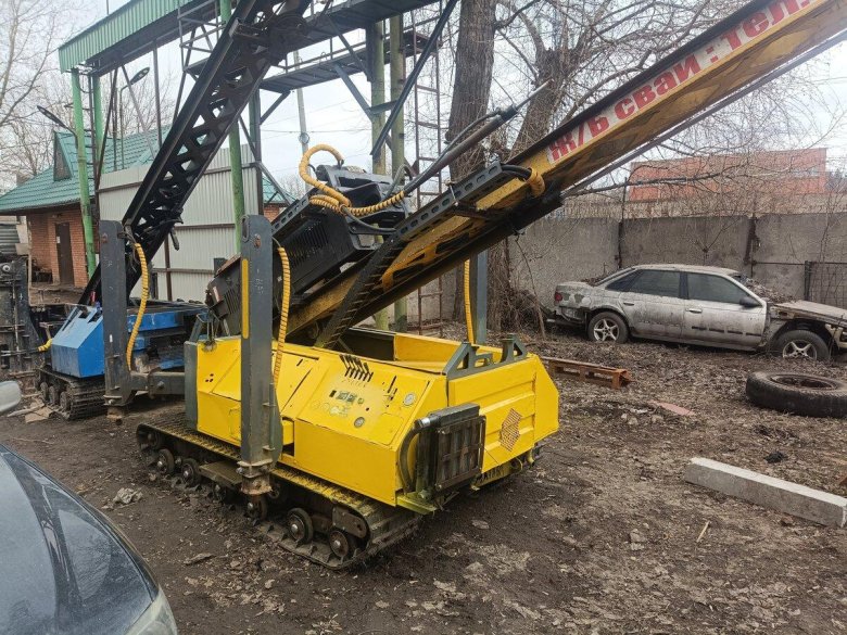 Сваебойная машина ортеко