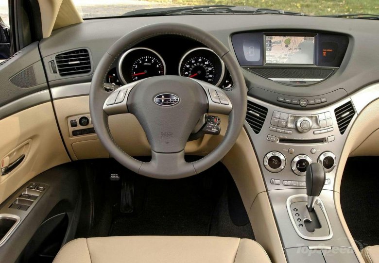 Субару Трибека 2008 салон