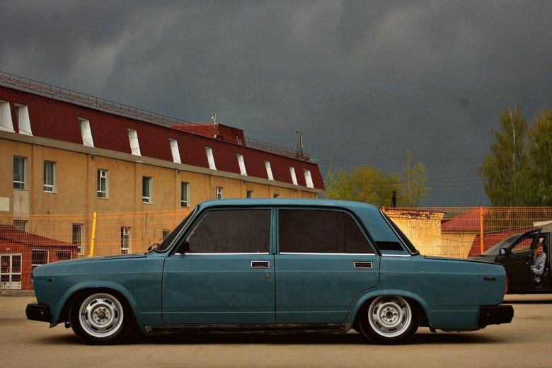 ВАЗ 2107 занижение -90